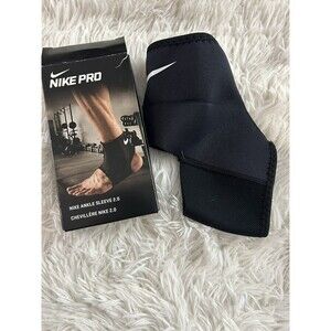 New NIKE PRO Ankle Sleeve 2.0 Black